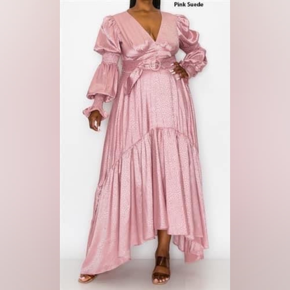 Women's Pink Maxi Dress